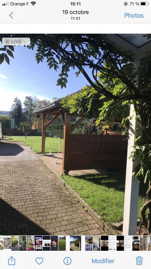 Appartement Au Coeur Des Vosges à Laval-sur-Vologne Extérieur photo